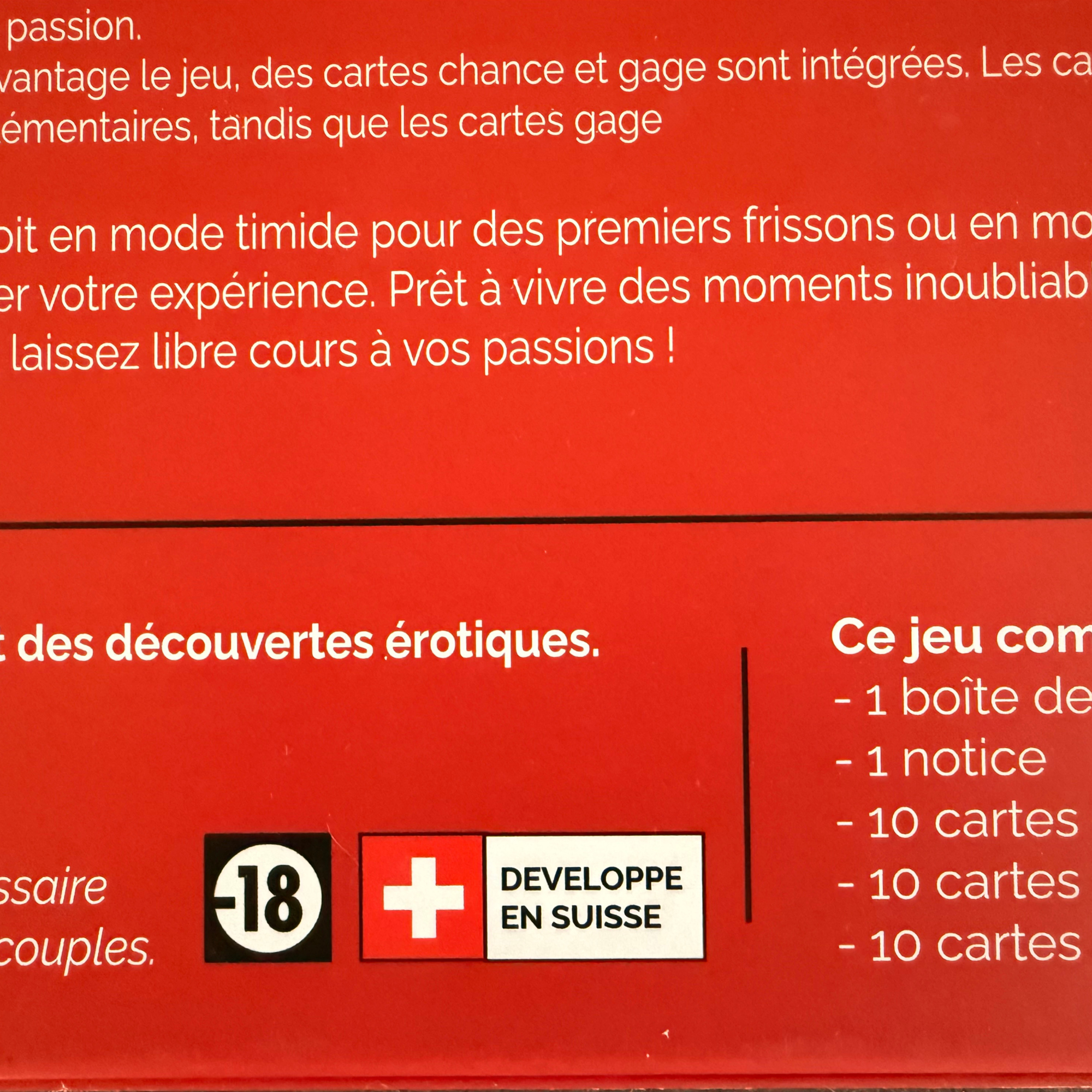 Intimes Kartenspiel für Paare – Sextase