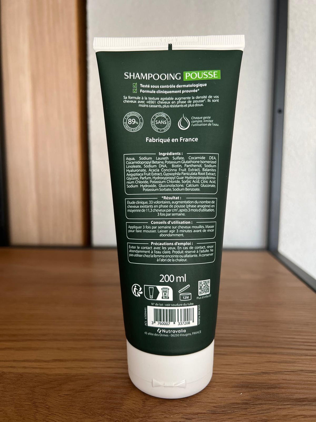Shampoing croissance et densité – Luxéol Growth Shampoo – 200 ml