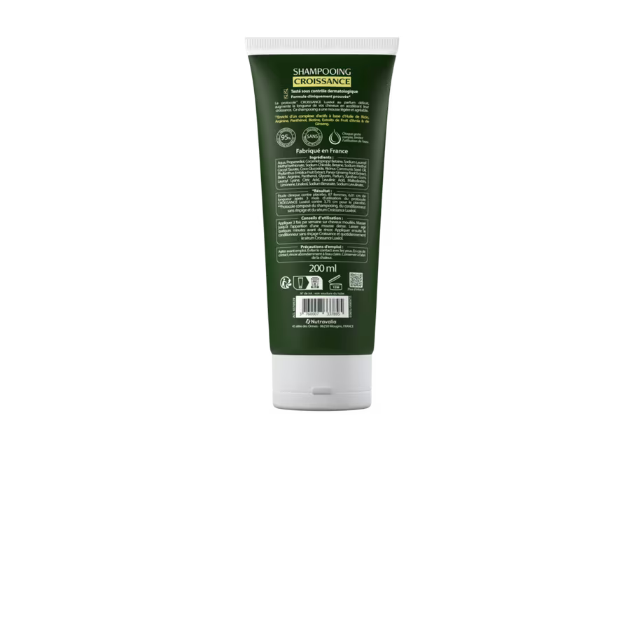 Shampoing croissance cheveux – Luxéol Hair Growth – 200 ml