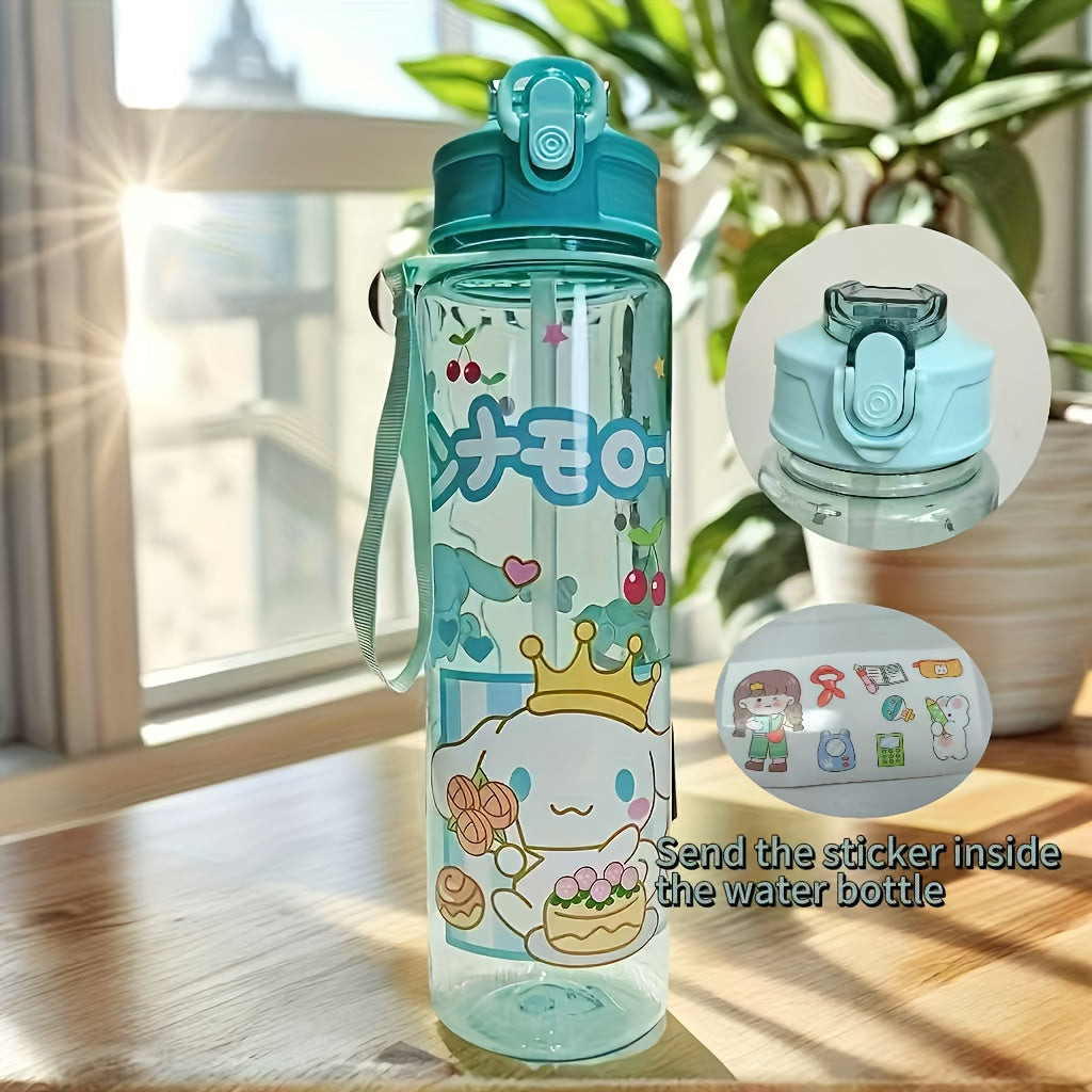 Gourde Sanrio 800 Ml Étanche Avec Couvercle Pop Up Plastique Durable Léger Pour Sport by LSDLBoutique.ch