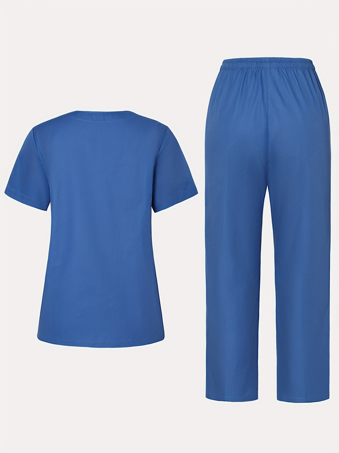 MedStyle – Ensemble Uniforme Col V Femme, Chemise et Pantalon by LSDLBoutique.ch