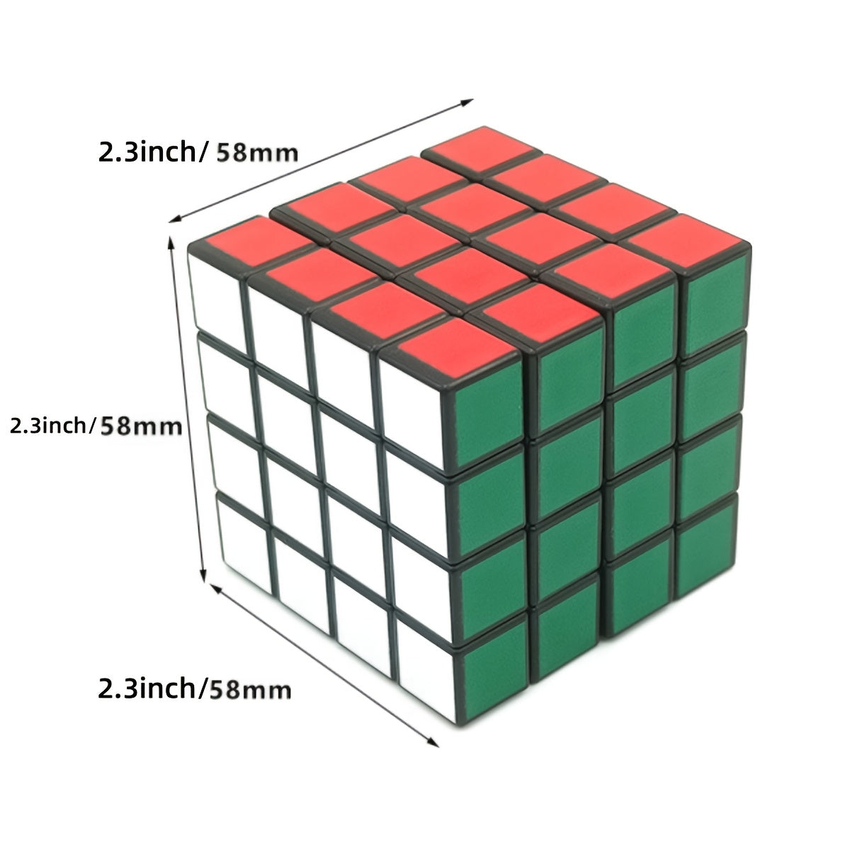 Grinder Cube Métal 58mm Quatre Couches Manuel Original Durable Pour Fumeurs Compact by LSDLBoutique.ch