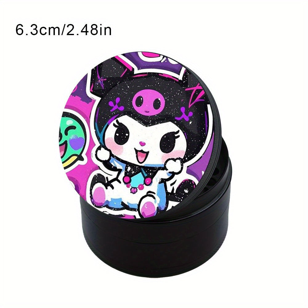 Grinder Kuromi 4 Couches Zinc 50/63mm Manuel by LSDLBoutique.ch