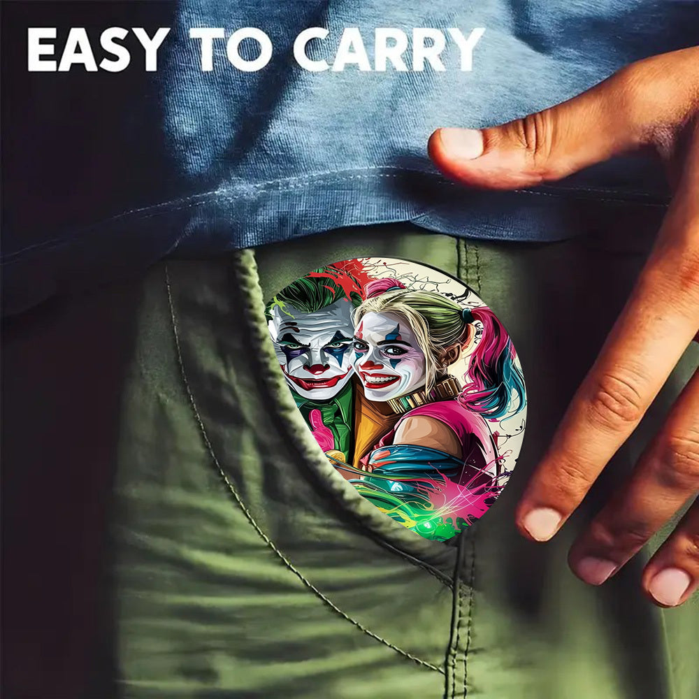 Grinder Joker 4 Couches Zinc Design Comics Métal by LSDLBoutique.ch