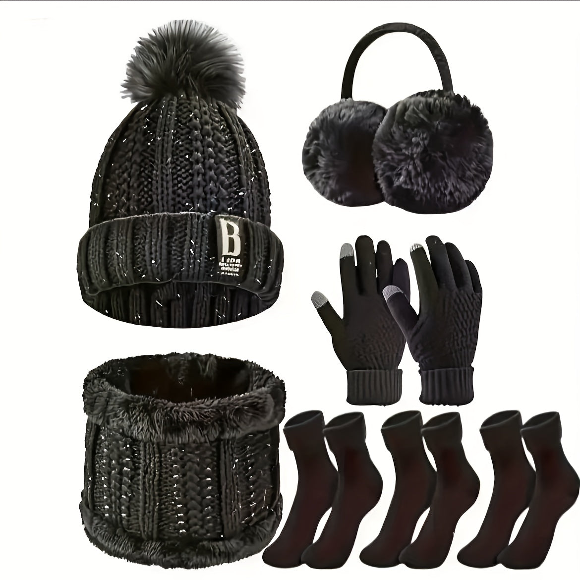 Ensemble Hiver Thermique De 7 Pièces Pour Tenue Complète Grand Froid Confort Et Liberté De Mouvement by LSDLBoutique.ch