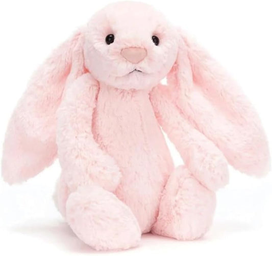 Jellycat Bashful Pink Bunny Medium - L: 9 cm x l: 12 cm x h: 31 cm