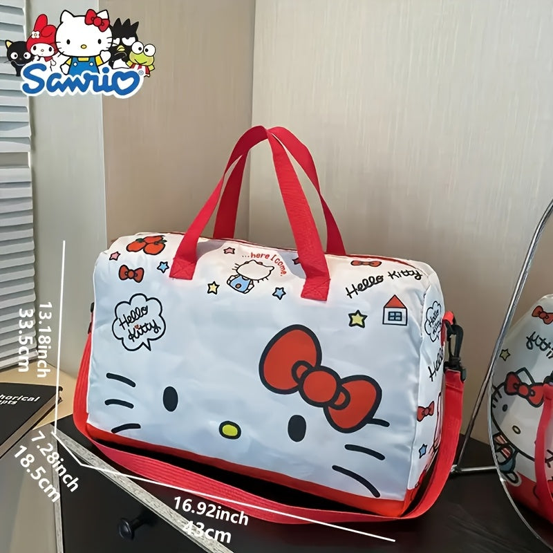 Sanrio Sac de Voyage Pliable Grande Capacité pour Voyageurs Modernes Léger et Résistant avec Compartiments Pratiques by LSDLBoutique.ch
