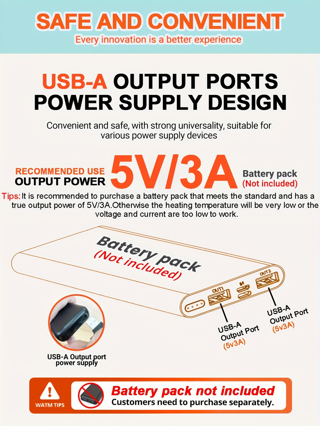 Veste Chauffante Homme Légère À Capuche Pour Randonnée Outdoor Sans Batterie Nylon Tissé by LSDLBoutique