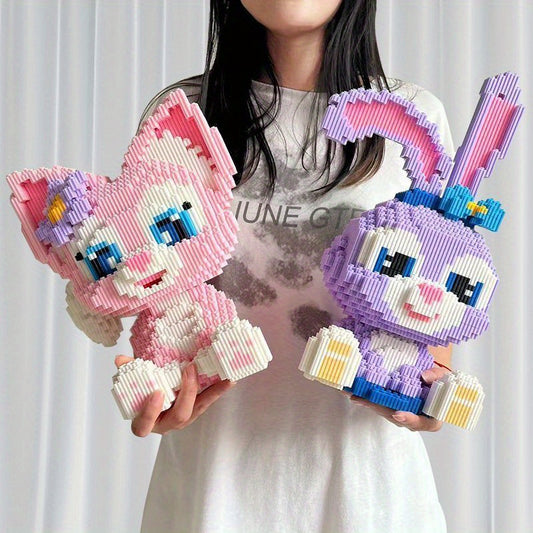 Disney Ariel Et Elsa Blocs Éducatifs Puzzle De Construction Pour Enfants Colorés Et Sécurisés En ABS by LSDLBoutique.ch