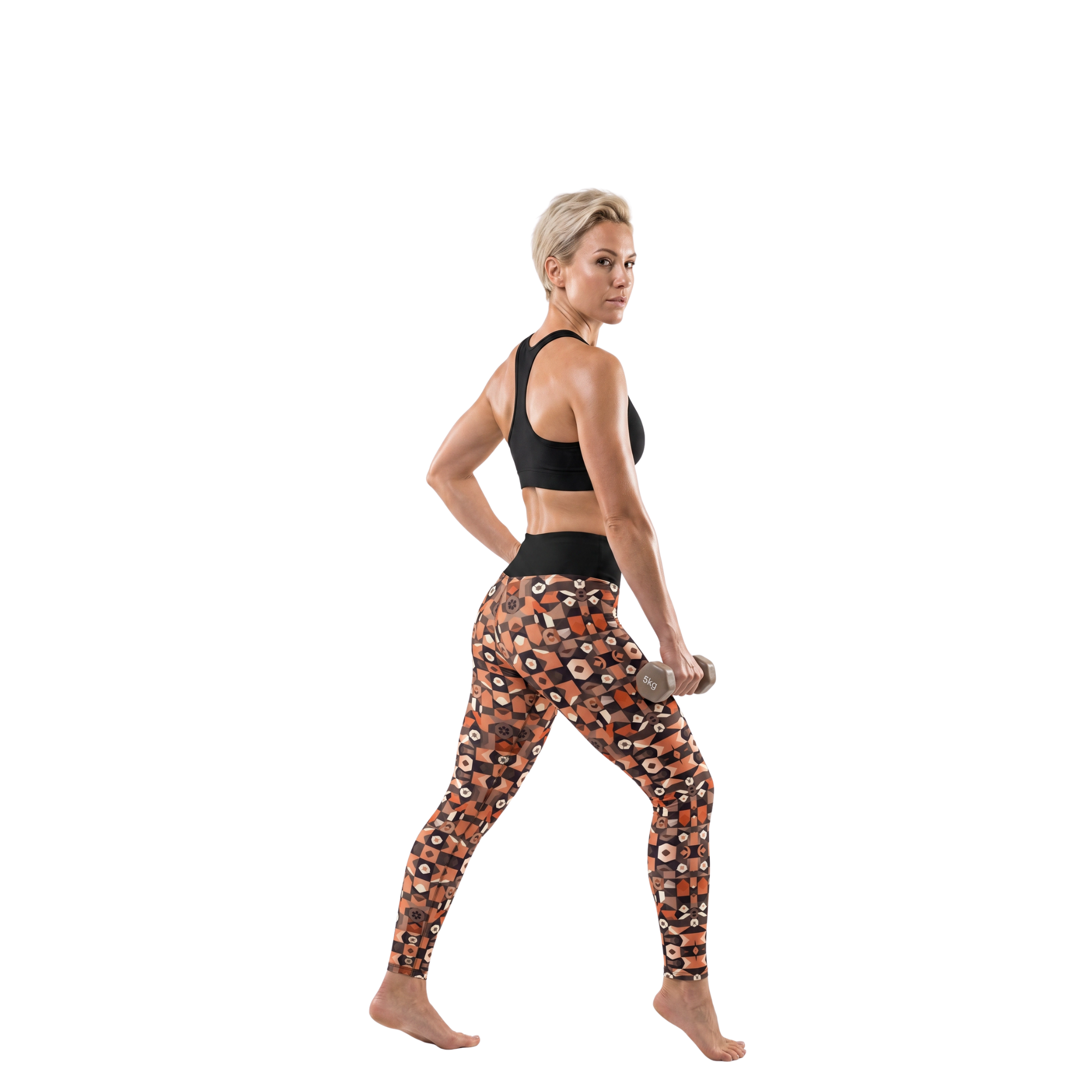 High-Waisted Stretch Yoga Leggings – Alba