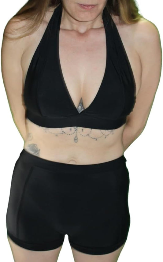 Bora – Ensemble Noir 2 pièces Sporty Chic Minimaliste
