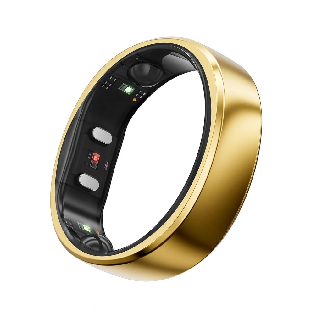 RingConn Gen 2 Smart Ring, World's First with OSA Monitoring, No App Subscription, 12 Days Battery, Stress/Heart Rate/Female Health Tracker, Android Compatible