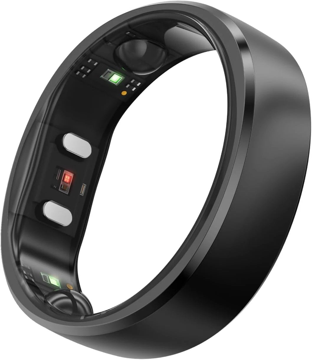 RingConn Gen 2 Smart Ring, World's First with OSA Monitoring, No App Subscription, 12 Days Battery, Stress/Heart Rate/Female Health Tracker, Android Compatible