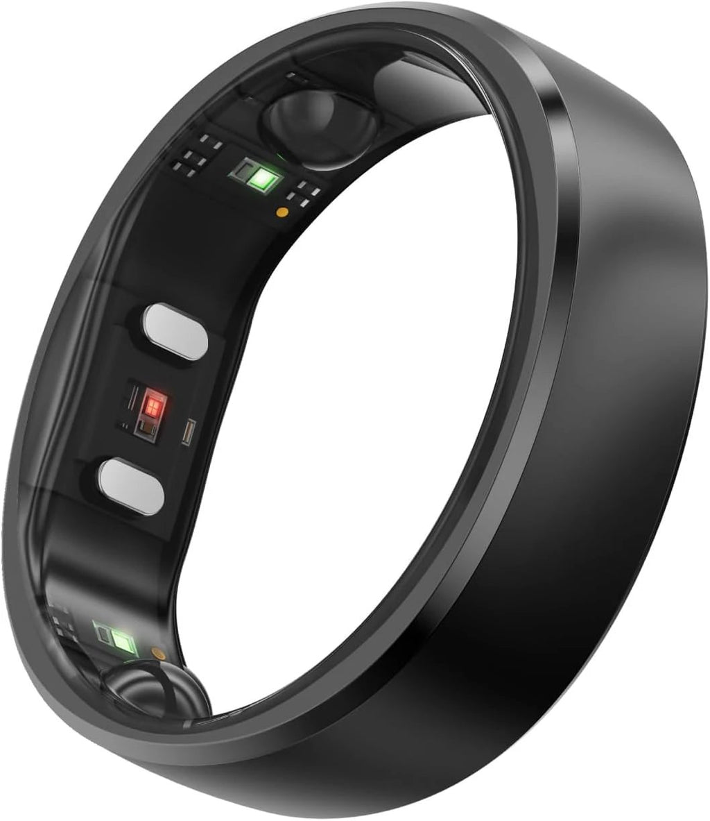 RingConn Gen 2 Smart Ring, World's First with OSA Monitoring, No App Subscription, 12 Days Battery, Stress/Heart Rate/Female Health Tracker, Android Compatible