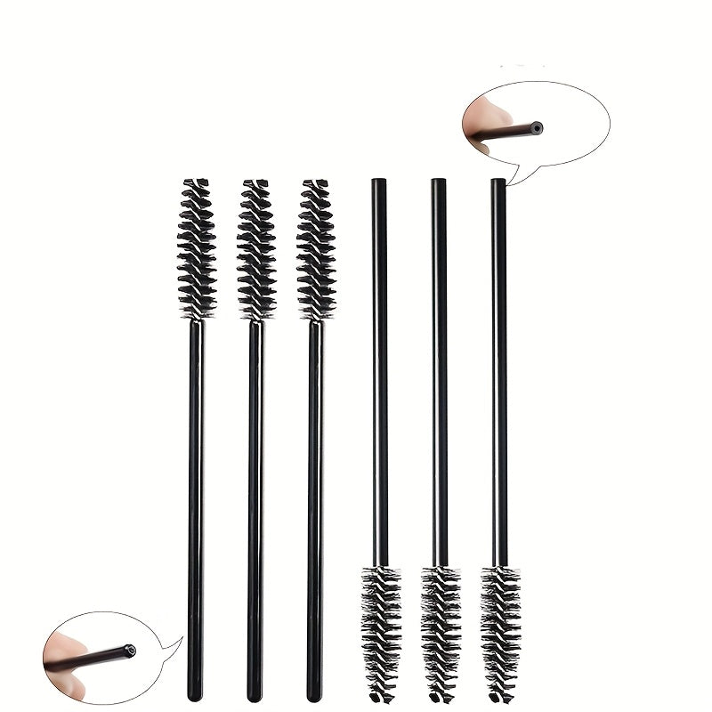 Brosses Cils & Sourcils Jetables – Lot de 25 Pièces Professionnelles