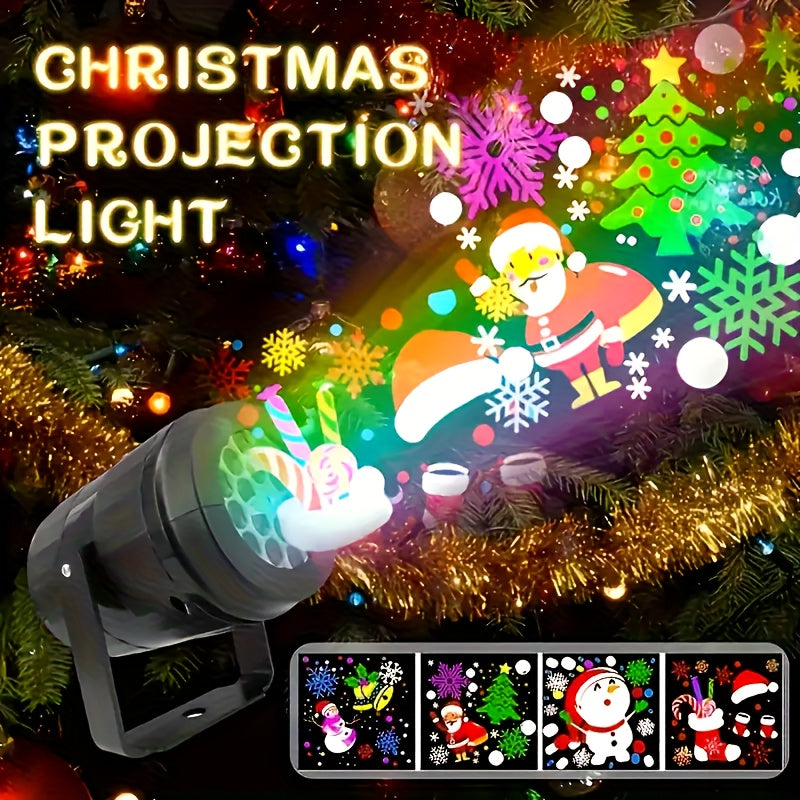 Lampe Projecteur Flocons de Neige USB – 16 Effets by LSDLBoutique.ch