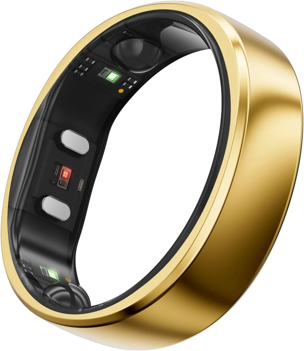 RingConn Gen 2 Smart Ring, World's First with OSA Monitoring, No App Subscription, 12 Days Battery, Stress/Heart Rate/Female Health Tracker, Android Compatible