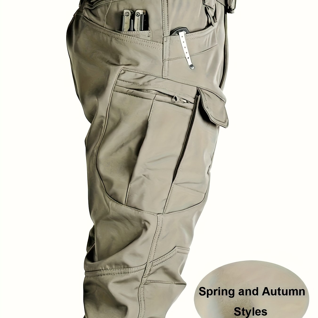 WorkFlex – Pantalon de Travail Homme Multi-Poches, Tissu Respirant & Taille Ajustable by LSDLBoutique.ch