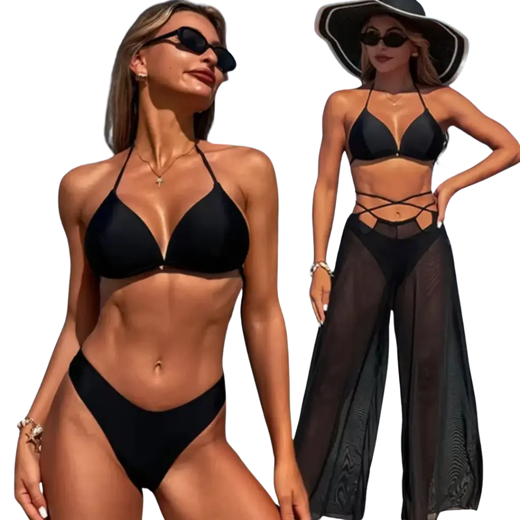 Tahina - Triangle Bikini - Delicate Pants - Bottoms