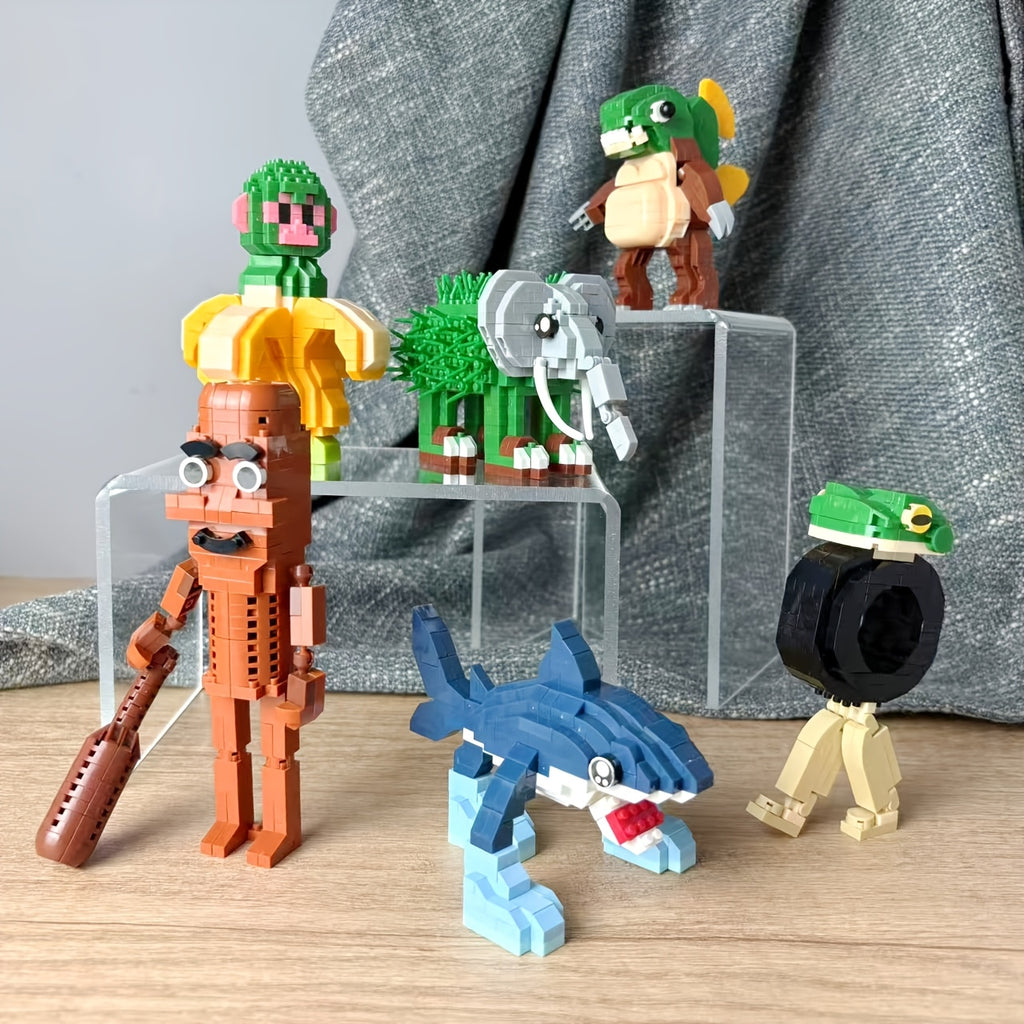 Puzzle 3D Créatif – 1060+ Blocs à Assembler – Italian Brainrot - Roblox by LSDLBoutique.ch