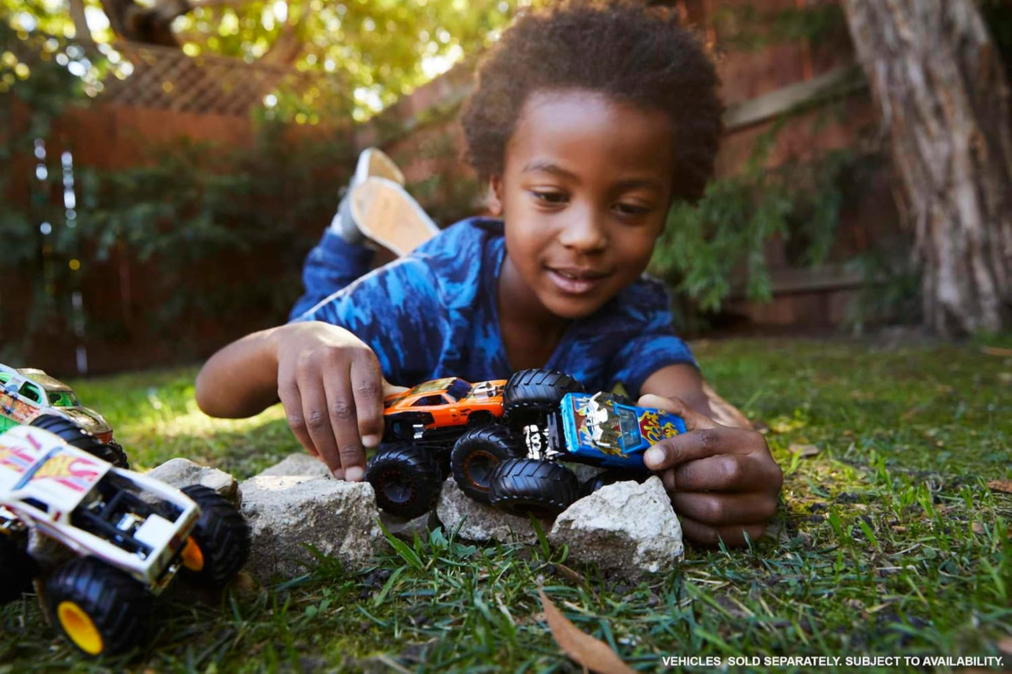 Hot Wheels Véhicules Monster Truck Duos De Démolition FYJ64 - Modèle aléatoire