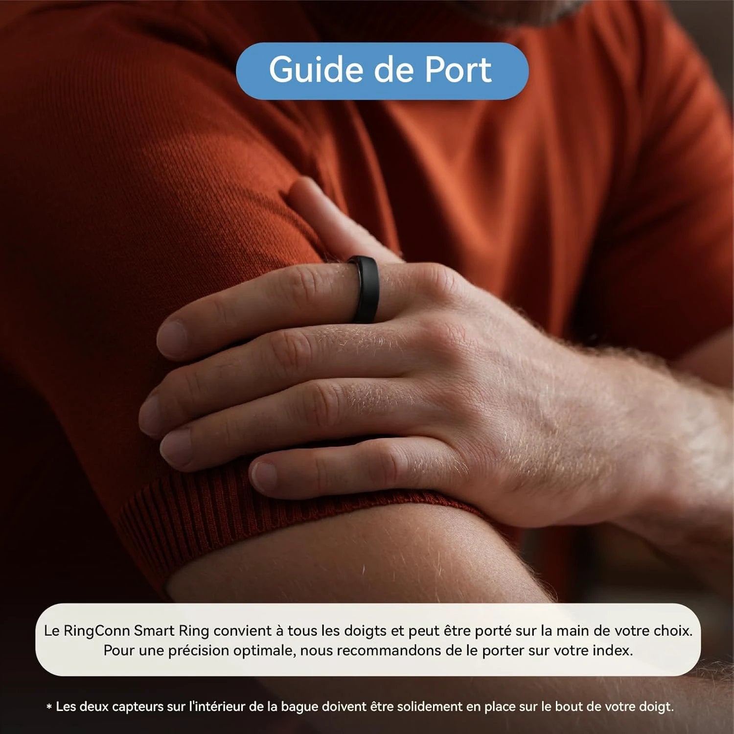 RingConn Gen 2 Smart Ring, World's First with OSA Monitoring, No App Subscription, 12 Days Battery, Stress/Heart Rate/Female Health Tracker, Android Compatible