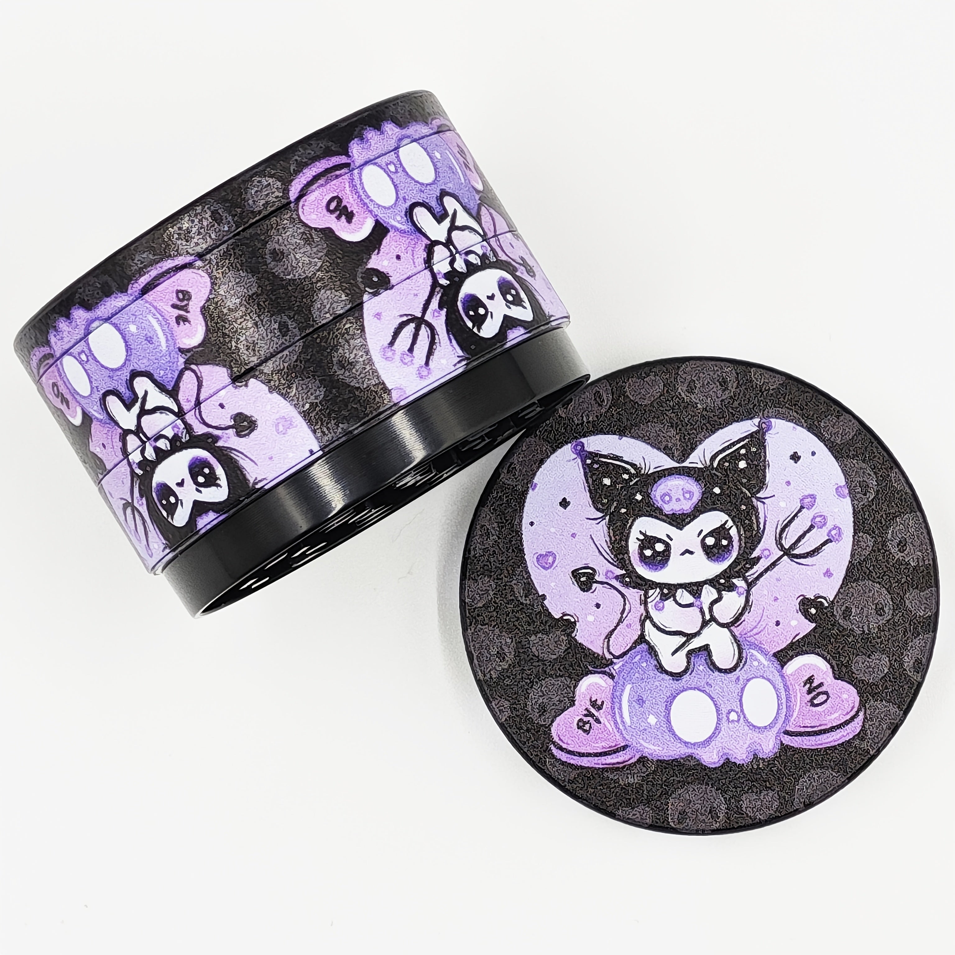 Grinder Kuromi 4 Couches Zinc Alliage Thème Anime by LSDLBoutique.ch