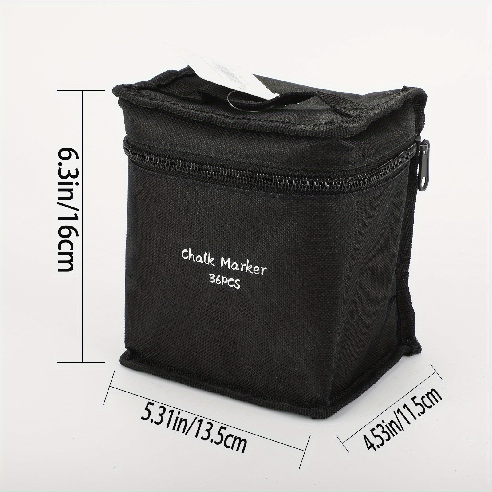 36 Marqueurs Craie Effaçables à l’Eau – Pointes Réversibles Biseautée/Ronde – Pour Tableau, Vitre, Miroir – Encre Lavable by LSDLBoutique.ch