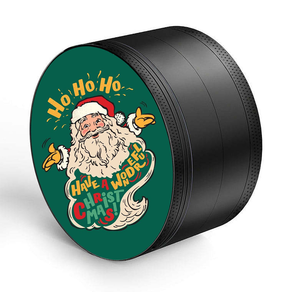 Grinder En Alliage De Zinc 4 Pièces Motif Père Noël 50 Et 63 Mm Durable Et Portable by LSDLBoutique.ch