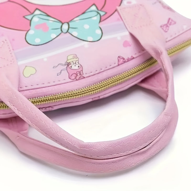 Sac Bandoulière Femme Sanrio Grand Format Avec Multiples Poches Zippées Léger Pour Sorties Quotidiennes Kawaii by LSDLBoutique.ch