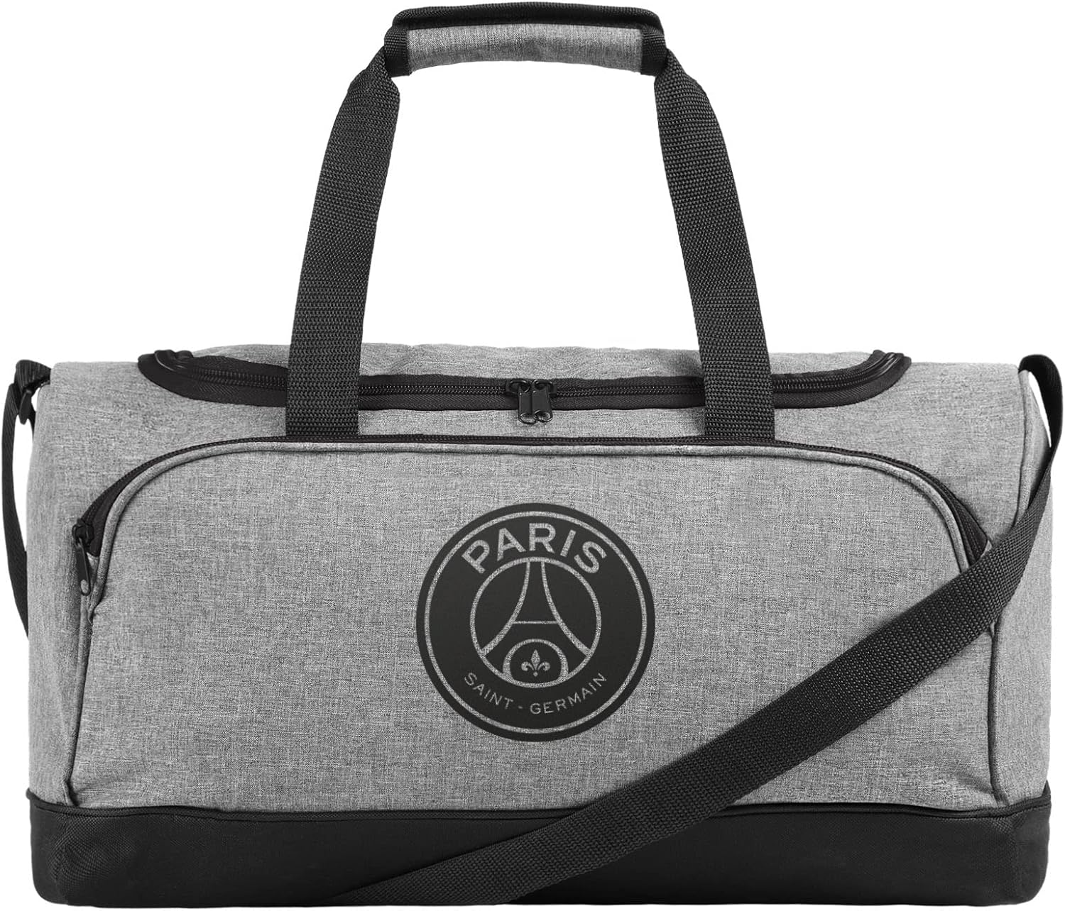 FOCO Offizielles Lizenzprodukt Paris Saint-Germain FC Graue Fußball-Beuteltasche