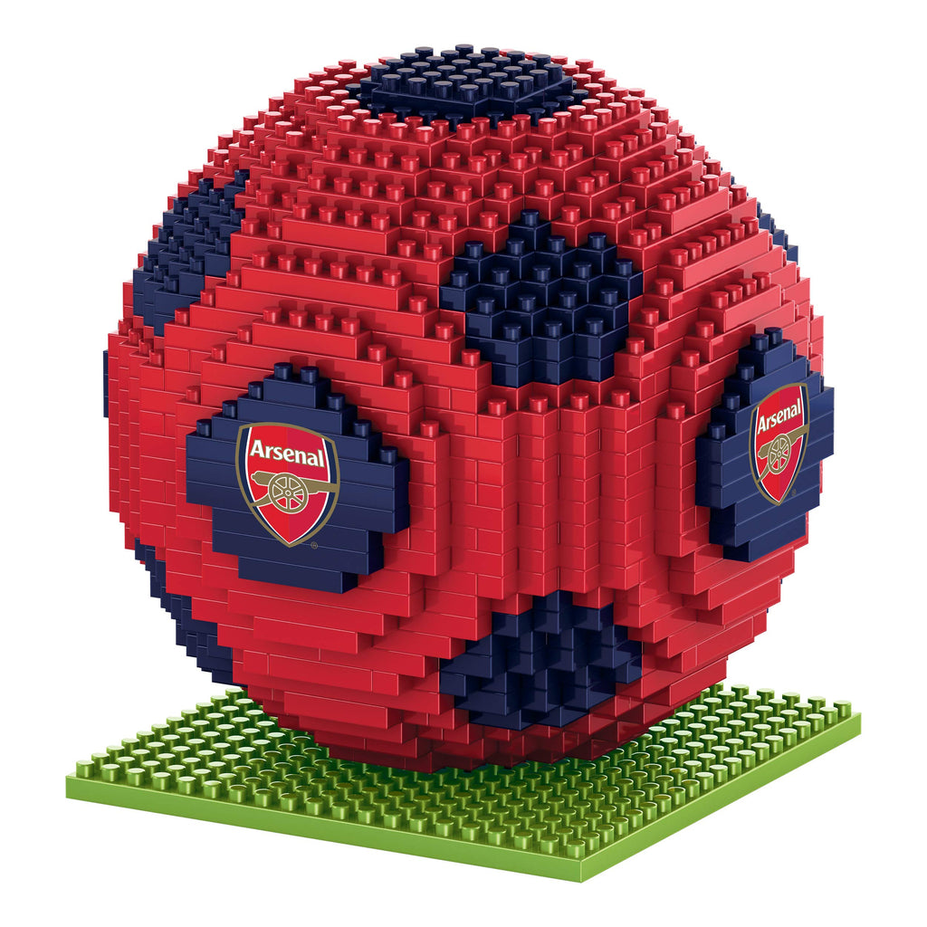 FOCO Jeu de construction de football 3D en pierres BRXLZ, motif Barcelone FC, produit sous licence officielle