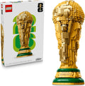 LEGO Editions Trophée Officiel de la Coupe du Monde de la FIFA - Jouet 3D - Maquette DIY avec Minifigurine Collector - Cadeau Football pour Garçon, Fille dès 12 Ans ou Adulte Fan de Sport 43020