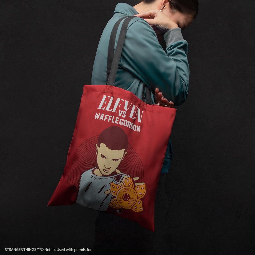 Cinereplicas Stranger Things - Tote Bag Stranger Things - 42 * 38cm - Licence Officielle