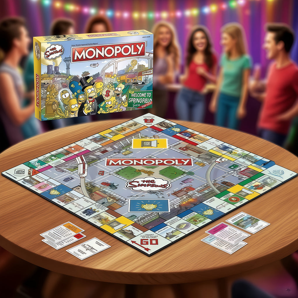 Monopoly Simpsons – Le Jeu Culte en Version Springfield by LSDLBoutique.ch