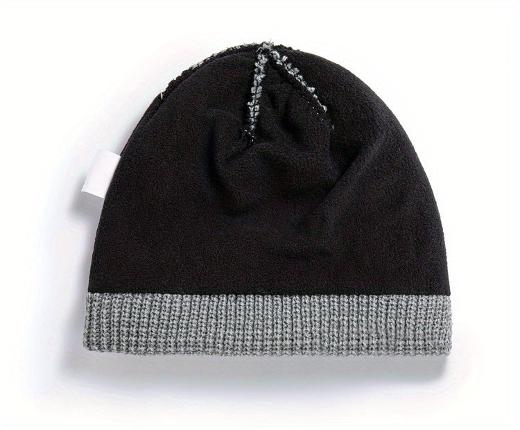 Bonnet Réfléchissant Hiver Unisexe Doublé Polaire Chaud Léger Confort Sécurité Idéal Neige by LSDLBoutique.ch