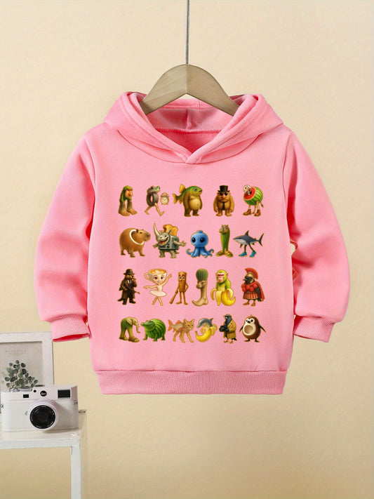 Sweat à Capuche Enfant Brainrot – Italian Brainrotm– Confort Stretch 3 à 10 Ans by LSDLBoutique.ch