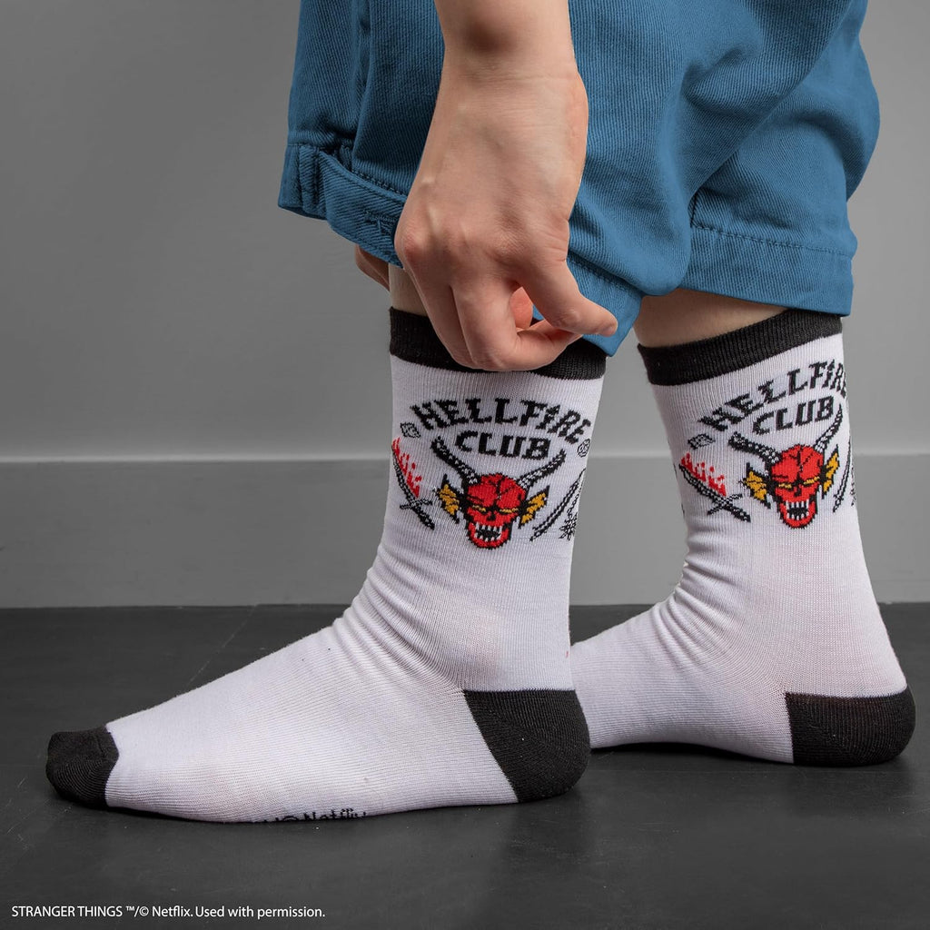 Cinereplicas Stranger Things - Set de 3 paires de chaussettes - Licence Officielle