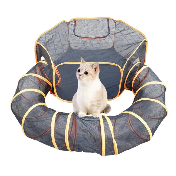 Enclos pliable compact avec tunnel - LSDLBoutique