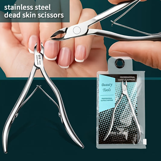 Set Coupe-Cuticules Professionnel – Lames Aiguisées en Acier Inoxydable
