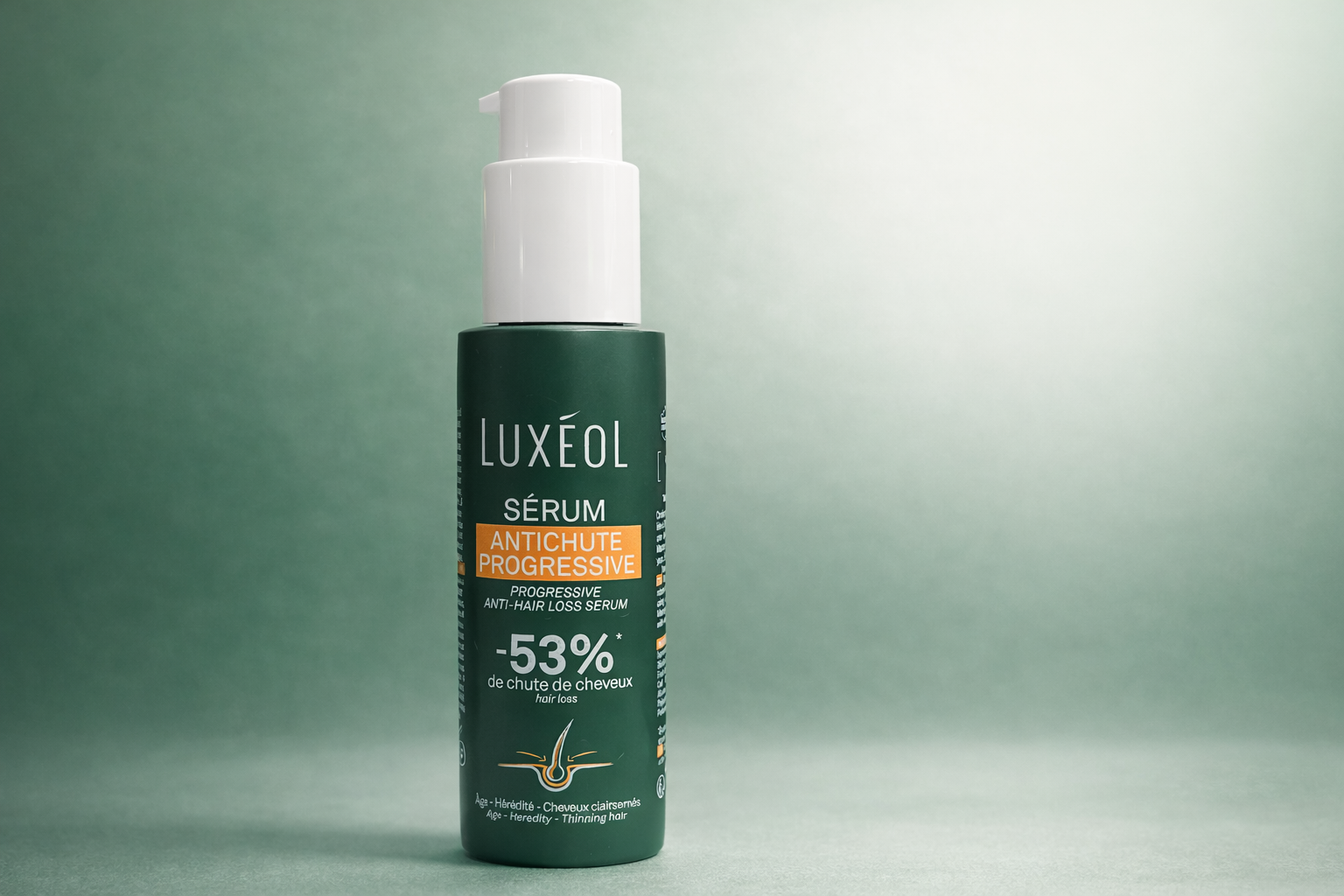 Sérum anti-chute progressif – Luxéol – 100 ml