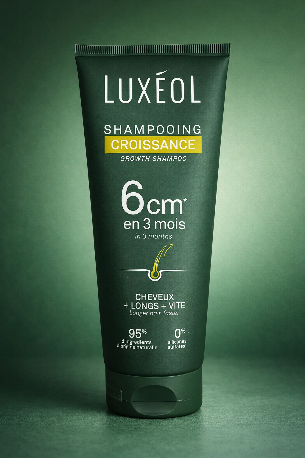 Shampoing croissance cheveux – Luxéol Hair Growth – 200 ml