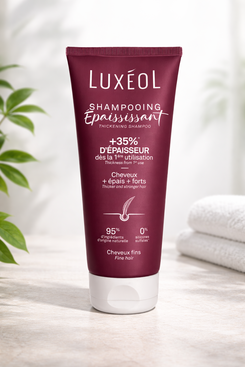Volumen-Shampoo für feines Haar – Luxéol Thickening Shampoo – 200 ml