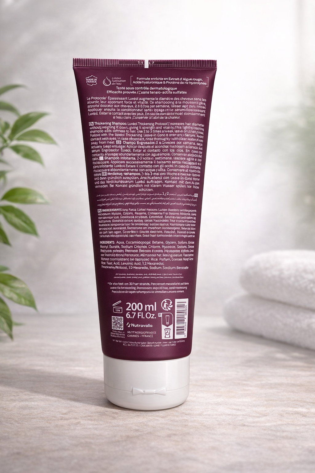 Volumen-Shampoo für feines Haar – Luxéol Thickening Shampoo – 200 ml