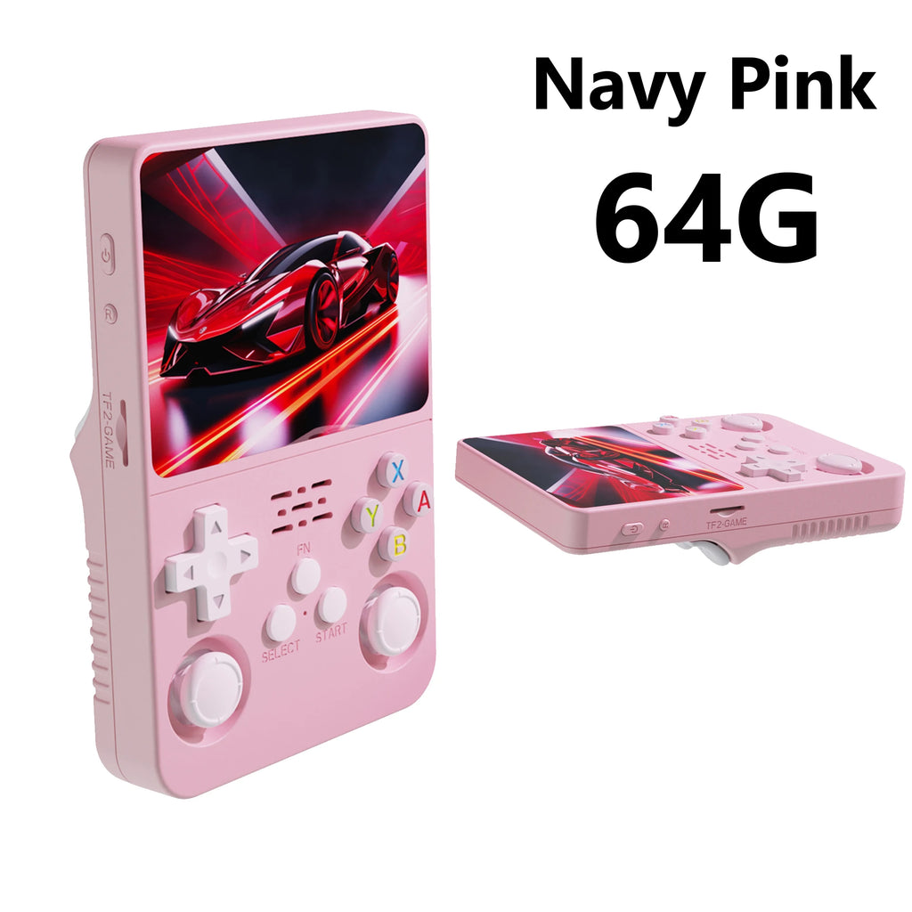 Console Rétro Boyhom R36S Arkos Avec 64 Go 128 Go 256 Go Écran IPS 3 5 Pouces Avec Plus De 6000 Jeux Préinstallés by Boyhom