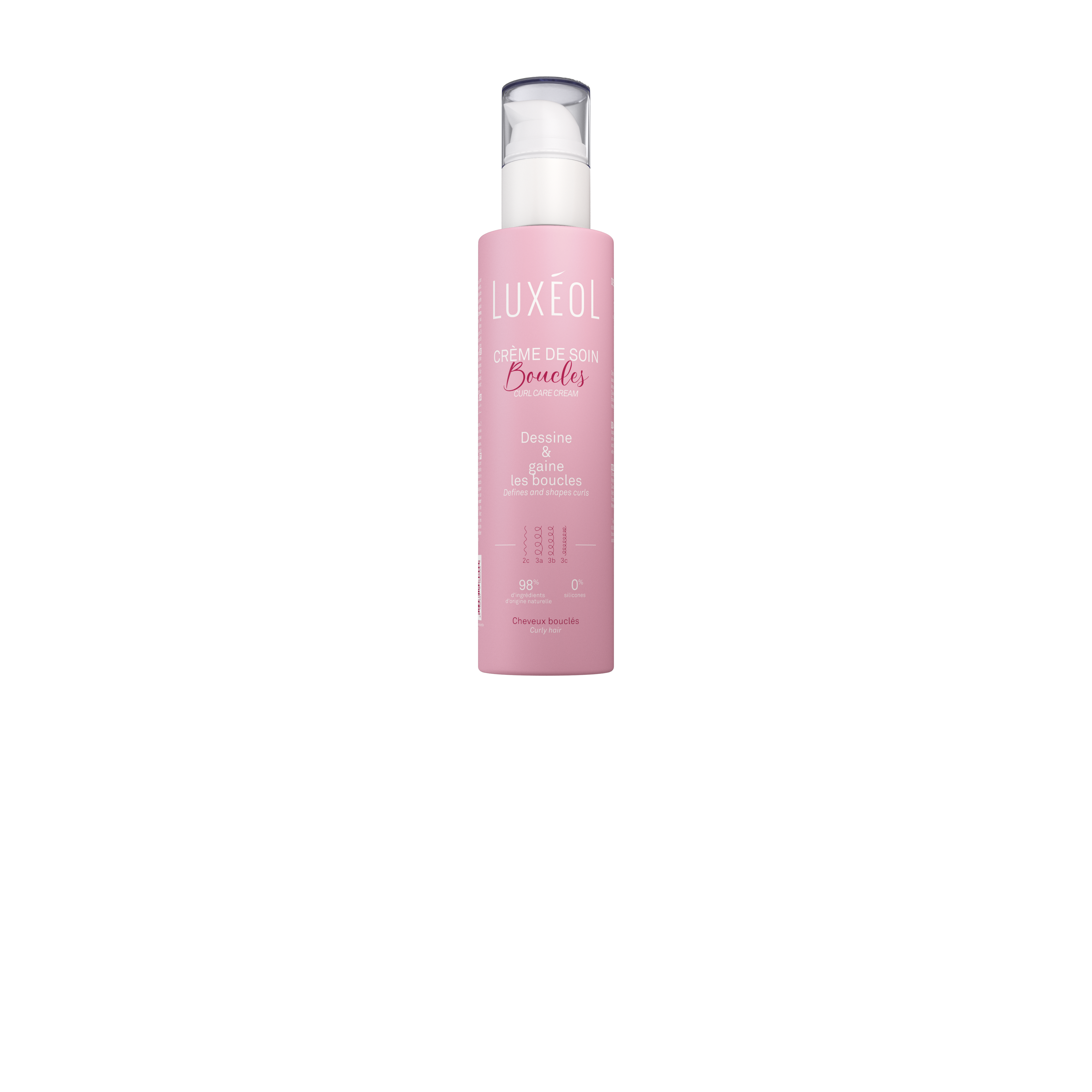 Crème coiffante sans rinçage pour boucles – Luxéol Crème de soin Boucles