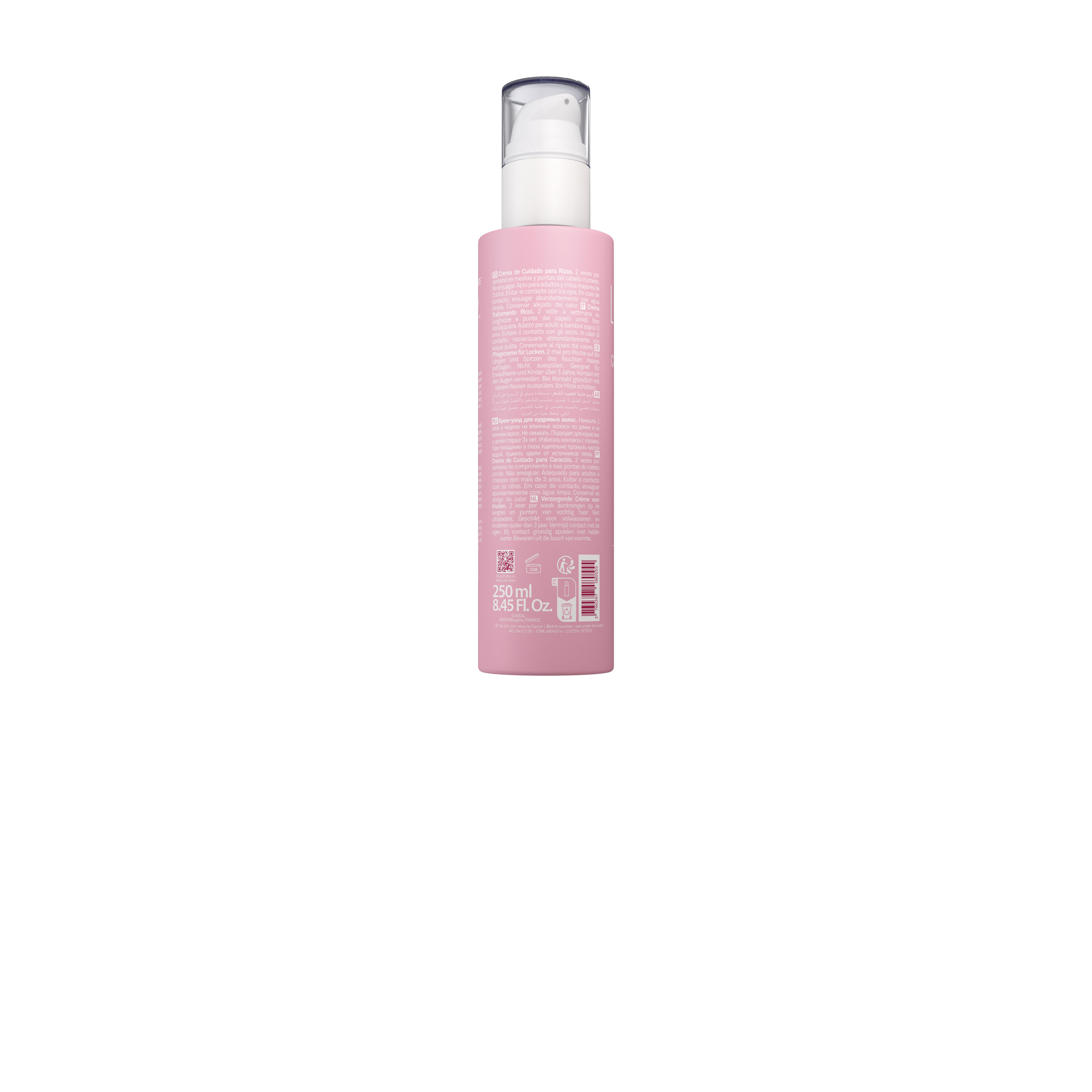 Crème coiffante sans rinçage pour boucles – Luxéol Crème de soin Boucles