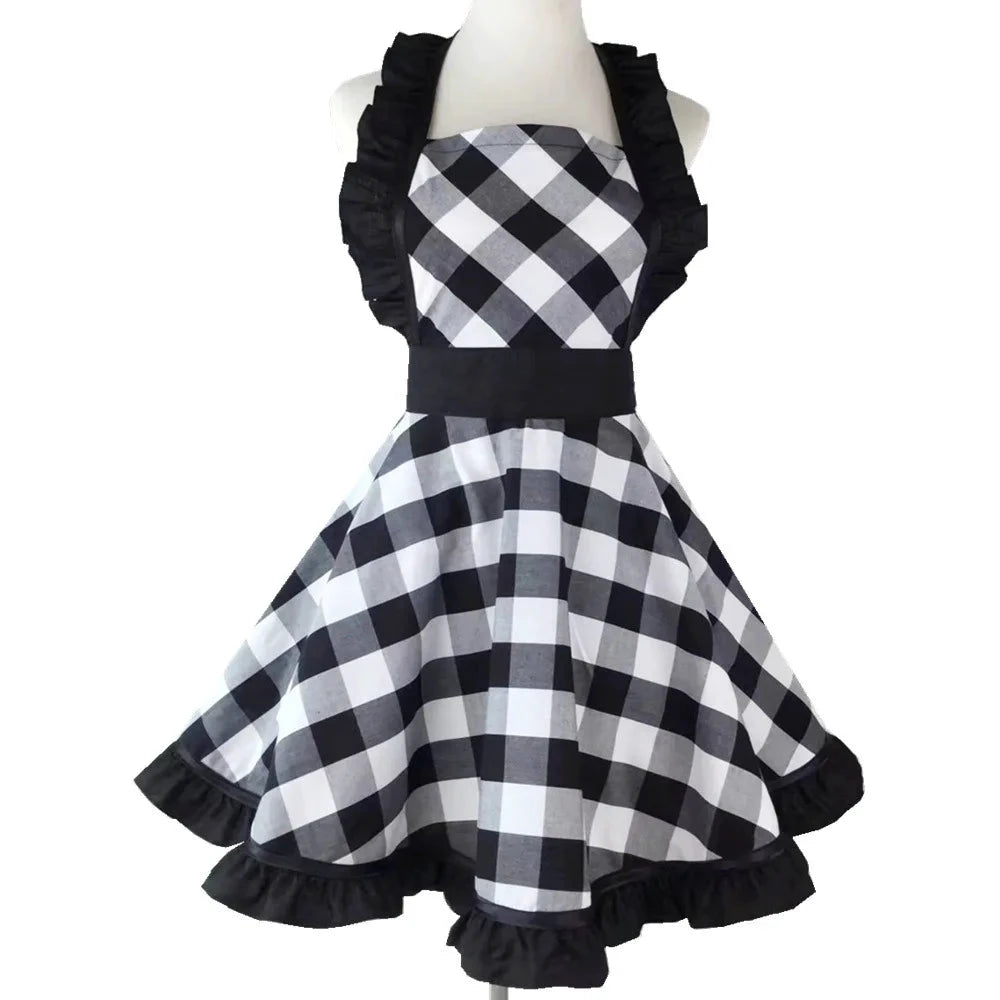 Tablier sans manches en coton