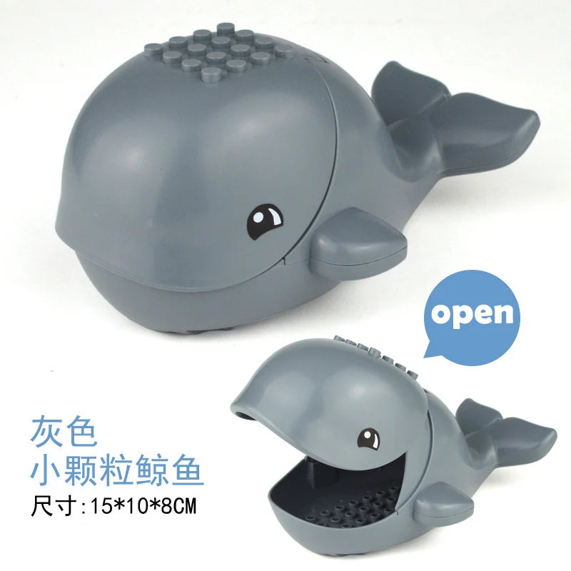 Blocs De Construction Animaux Crocodile Léopard Modèle Éducatif Briques Pour Enfants Jouets by LSDLBoutique.ch