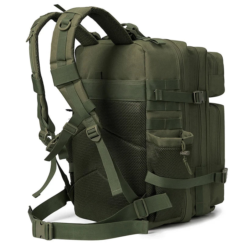 DulBackpack MOLLE-Rucksack, Tarngrau, 45 l